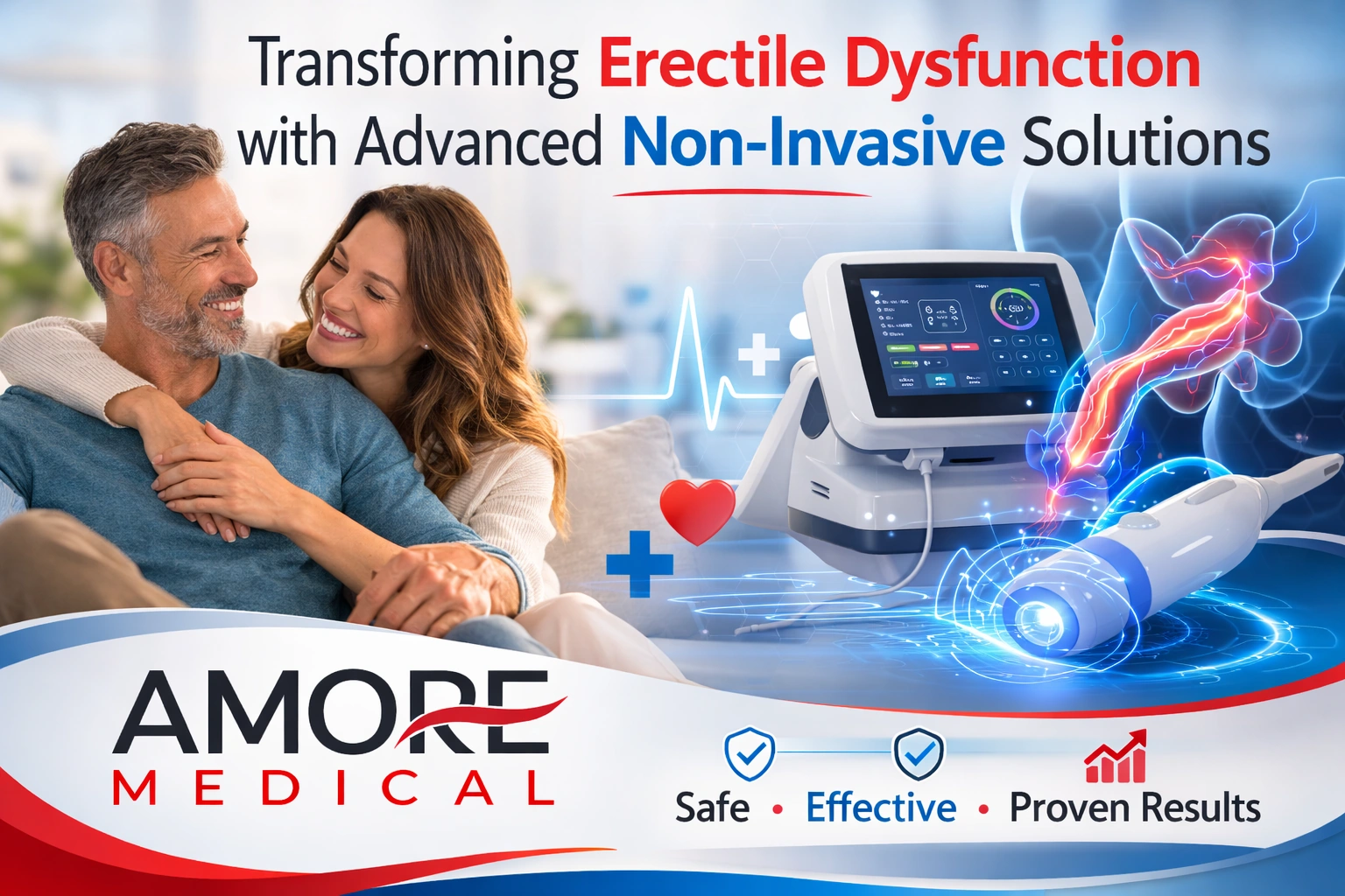 Non-Invasive ED Treatment Options: Where Shockwave Therapy Fits In