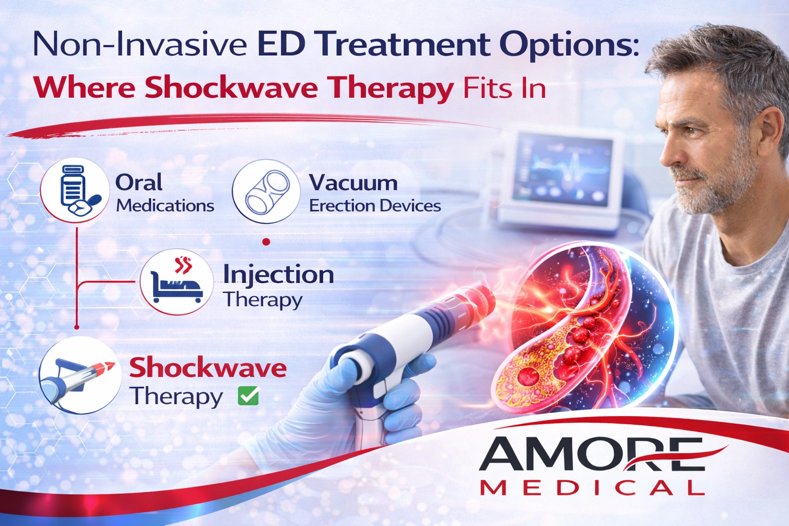 Shockwave Therapy for Erectile Dysfunction: How It Works and Who It May Help