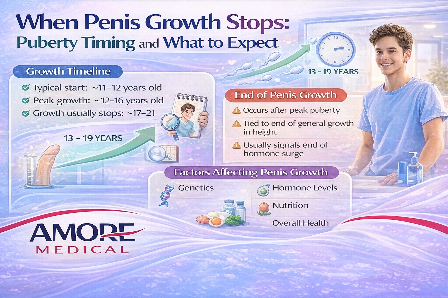 When Penis Growth Stops: Puberty Timing and What to Expect