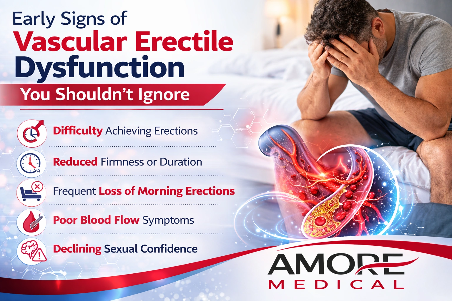 Early Signs of Vascular Erectile Dysfunction You Shouldn't Ignore